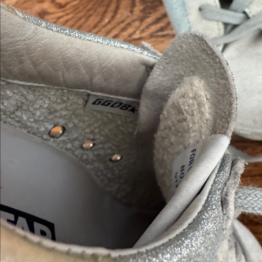 Golden Goose Light Blue and Beige Sneakers size 41 - Picture 10 of 11